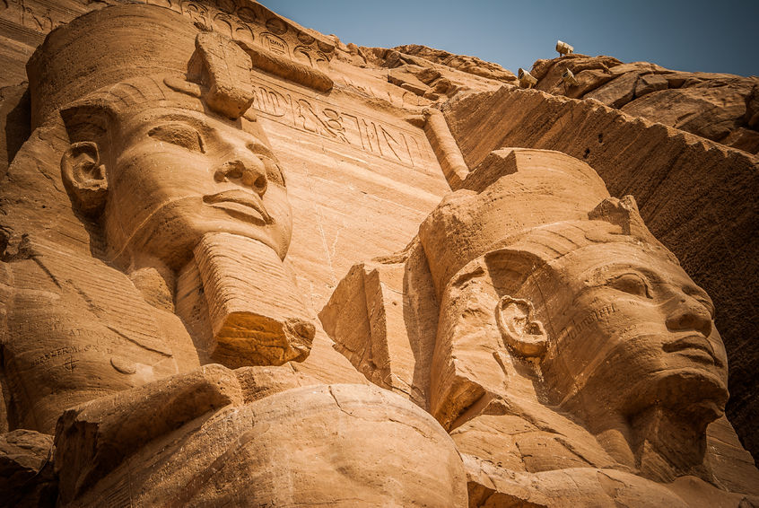 Abu Simbel - jedna z najwspanialszych świątyń Egiptu